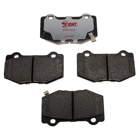 R/M Brakes BRAKE PADS OEM OE Replacement Hybrid Technology EHT1718